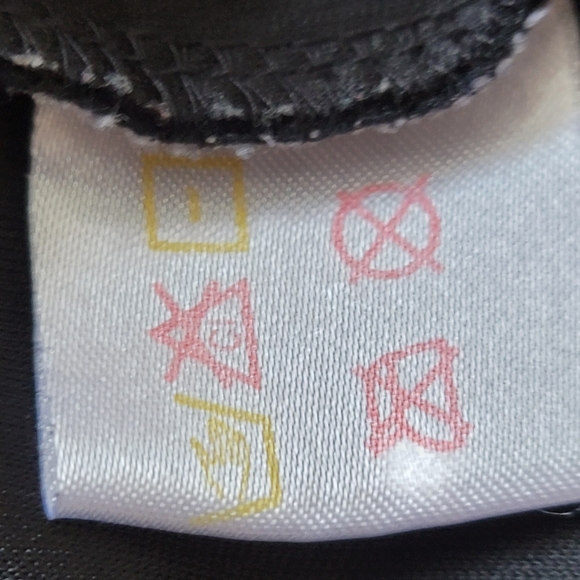 SALE 3 for $20 Vintage Black Floral Crop Tube Top Sz M - Picture 4 of 5